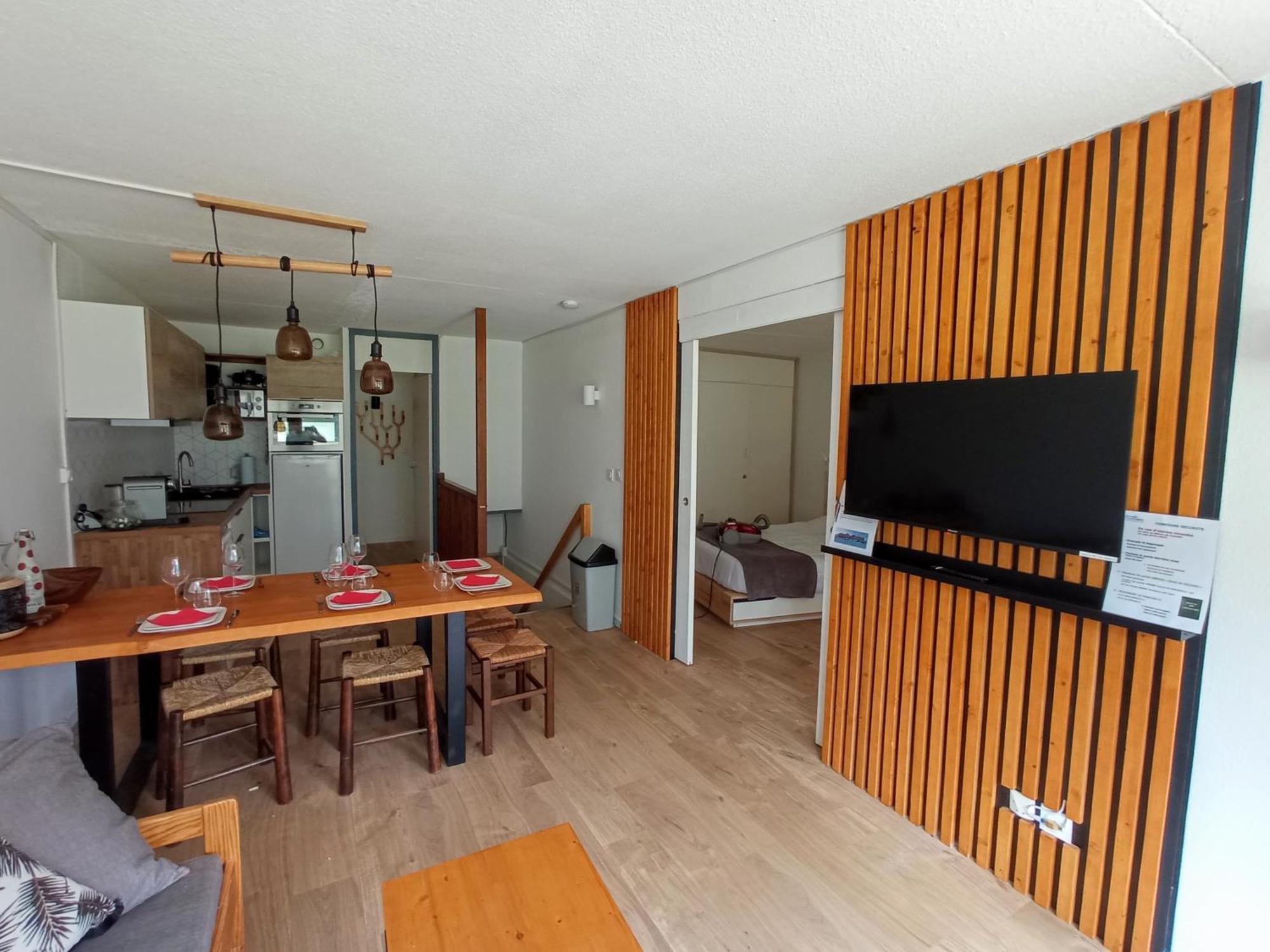 Апартаменти Superbe 3 Pieces Vue Panoramique Pied Des Pistes Ла-Монжі Екстер'єр фото